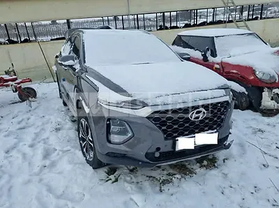 Photo 1 of 16: 2020 Hyundai Santa Fe, VIN KMHS381BBLU301410 — Korean insurance auction