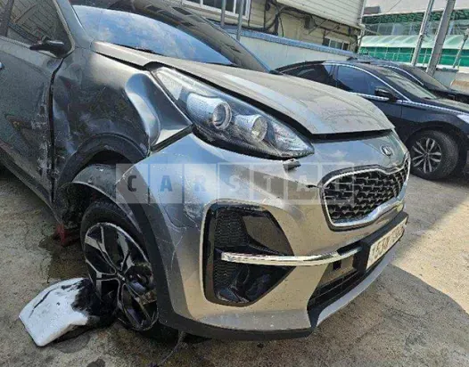Photo 2 of 20: 2021 Kia Sportage, VIN KNAPN813BMK902075 — Korean insurance auction