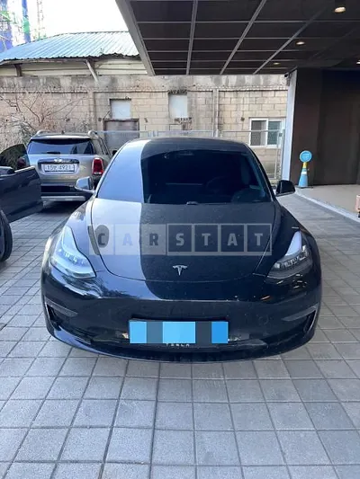 Photo 1 of 8: 2020 Tesla Model 3 Long Range — Korean insurance auction