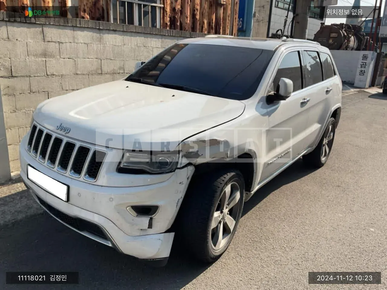 Photo 2 of 8: 2016 Jeep Zip Grand Cherokee, VIN 1C4RJFCGXGC411673 — Korean insurance auction
