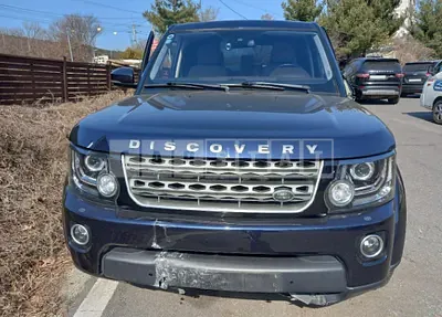 Photo 1 of 50: 2016 Land Rover DISCOVERY4 3.0 d, VIN SALLAAAG6GA837586 — Korean insurance auction