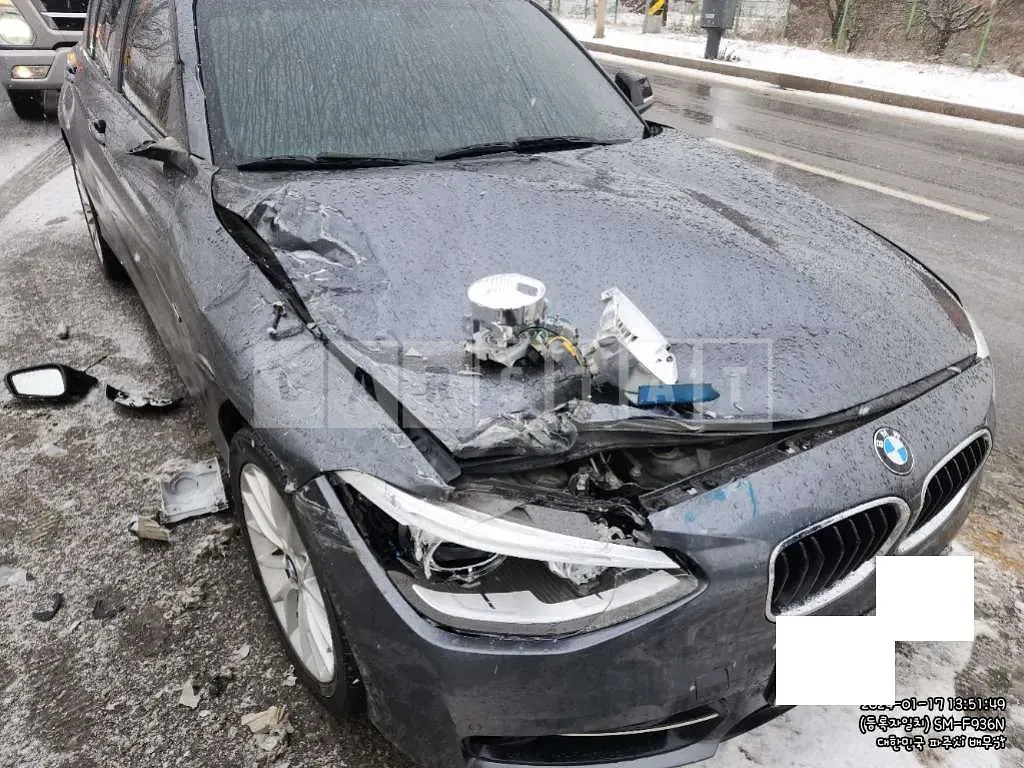 Photo 2 of 16: 2015 BMW 118d, VIN WBA1C1101FJ836769 — Korean insurance auction