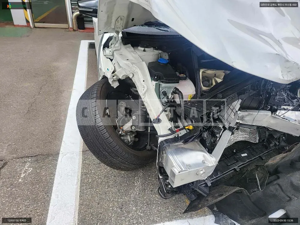 Photo 2 of 17: 2023 Kia EV6, VIN KNAC381AFPA125295 — Korean insurance auction
