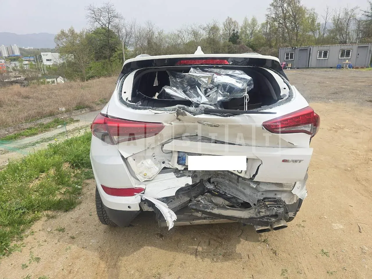 Photo 2 of 54: 2015 Hyundai Tucson, VIN KMHJ381ABGU118416 — Korean insurance auction