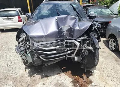 Photo 1 of 13: 2015 Hyundai Tucson, VIN KMHJT81VBFU037828 — Korean insurance auction