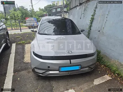 Photo 1 of 29: 2021 Hyundai IONIQ 5, VIN KMHKR81AFNU004559 — Korean insurance auction
