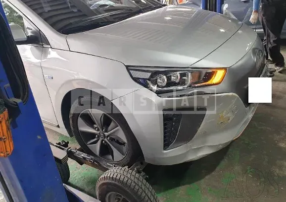 Photo 2 of 18: 2018 Hyundai Modern Ionic Electric, VIN KMHC051HFJU023141 — Korean insurance auction