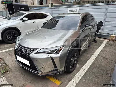 Photo 1 of 12: 2021 Lexus UX250h 2WD, VIN JTHP6JBH7M2107836 — Korean insurance auction