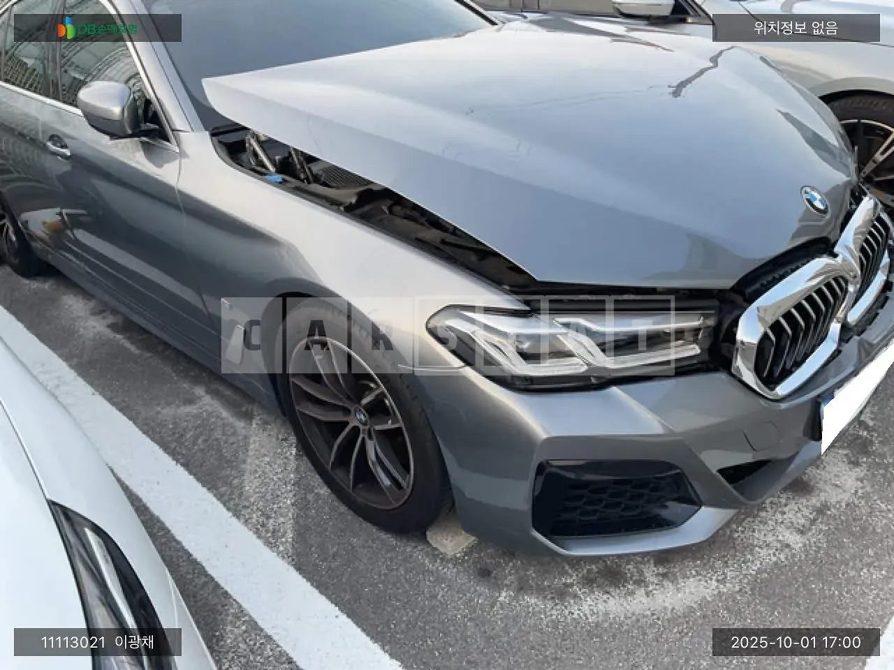 Photo 2 of 9: 2023 BMW 520i, VIN WBA11BH00PWY04823 — Korean insurance auction
