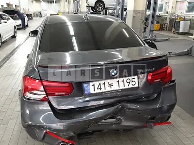 Photo 1 of 9: 2018 BMW 320d, VIN WBA8C5104JA076643 — Korean insurance auction
