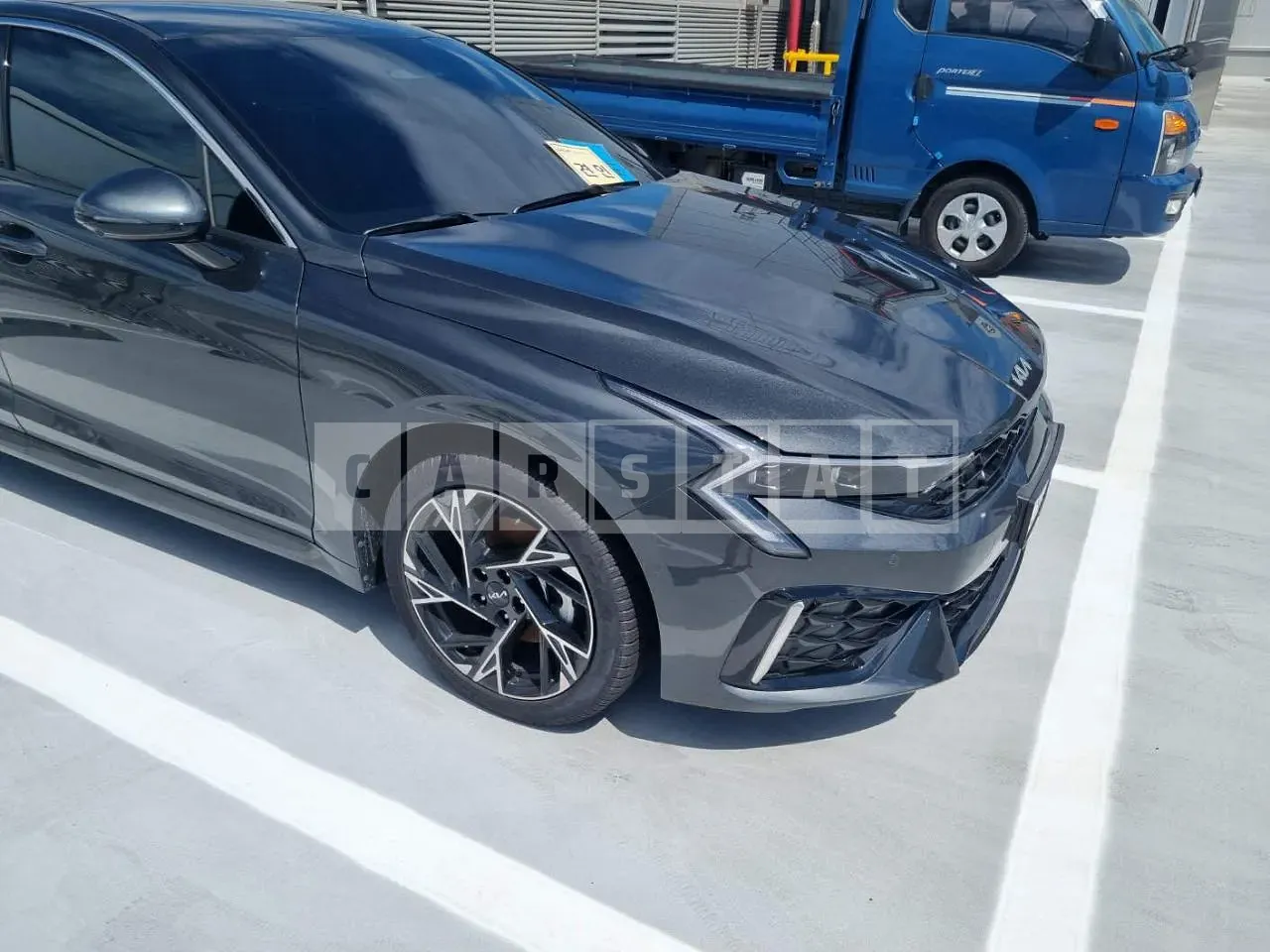 Photo 2 of 20: 2024 Kia K5 Hybrid, VIN KNAG541JBRA047814 — Korean insurance auction