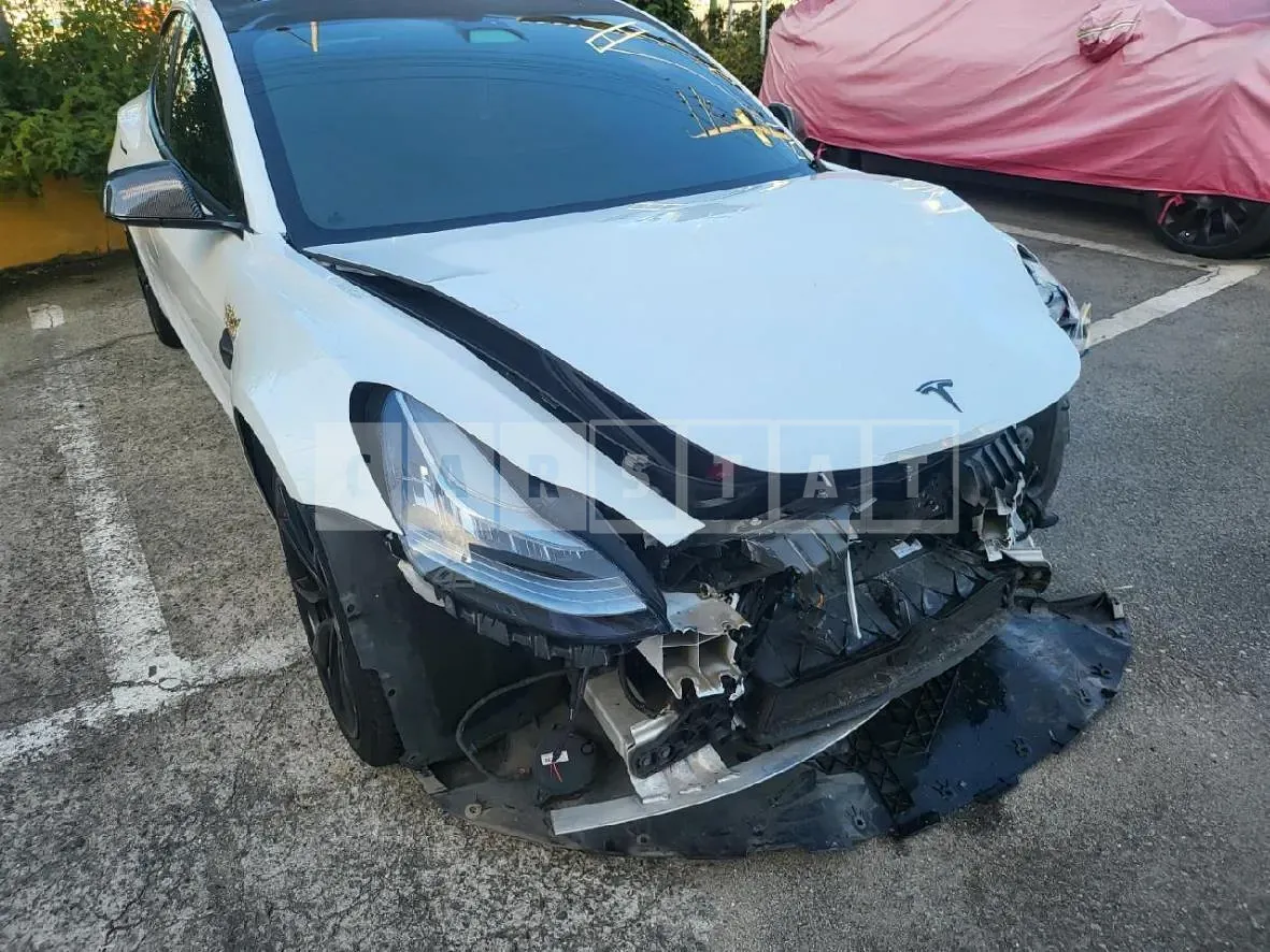 Photo 2 of 11: 2020 Tesla Model 3 Long Range — Korean insurance auction