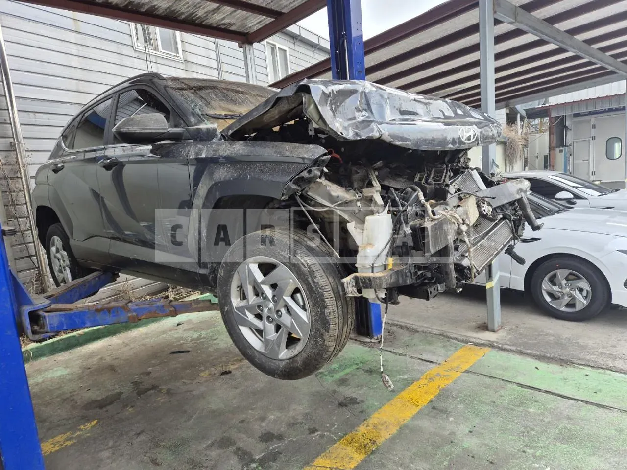 Photo 2 of 25: 2023 Kia Kona Hybrid, VIN KNANB81BBPS238711 — Korean insurance auction