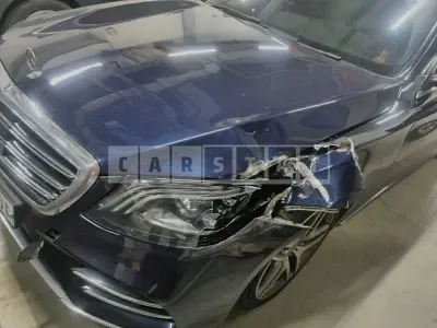 Photo 1 of 9: 2020 Mercedes-Benz S350d 4Matic, VIN W1KUF2BB3LA551814 — Korean insurance auction