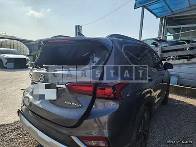 Photo 1 of 38: 2018 Hyundai Santa Fe TM 2.2 4WD, VIN KMHS381CDKU006781 — Korean insurance auction