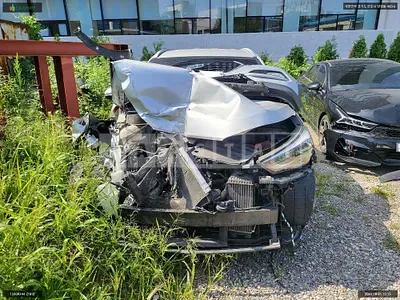 Photo 1 of 10: 2016 Hyundai Tucson, VIN KMHJ3815GHU286252 — Korean insurance auction