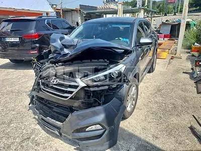 Photo 1 of 13: 2017 Hyundai Tucson, VIN KMHJ281ABHU357789 — Korean insurance auction