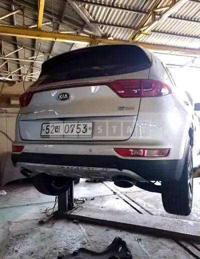 Photo 1 of 8: 2016 Kia Sportage, VIN KNAPN813BGK042418 — Korean insurance auction