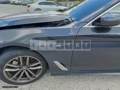 Photo 1 of 9: 2018 BMW 520d, VIN WBAJC3103JG994645 — Korean insurance auction