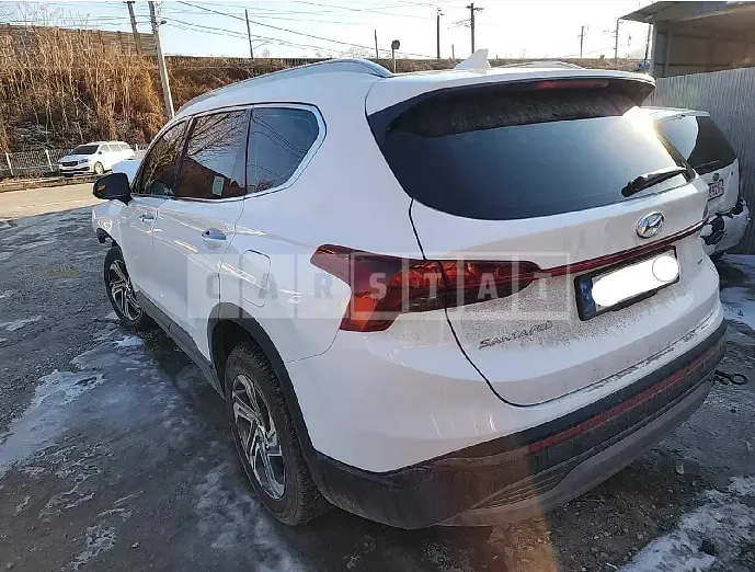 Photo 2 of 12: 2021 Hyundai Santa Fe, VIN KMHS381HHMU399921 — Korean insurance auction