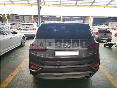 Photo 1 of 11: 2019 Hyundai Santa Fe, VIN KMHS381ABKU166231 — Korean insurance auction