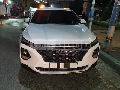 Photo 1 of 9: 2019 Hyundai Santa Fe, VIN KMHS381CBKU162453 — Korean insurance auction