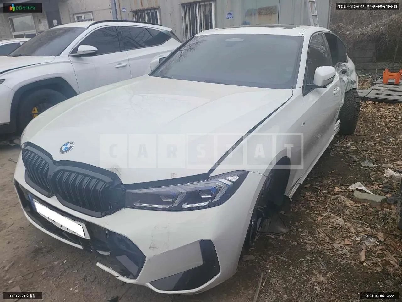 Photo 2 of 18: 2023 BMW 320i, VIN WBA61FS0XPFN84449 — Korean insurance auction