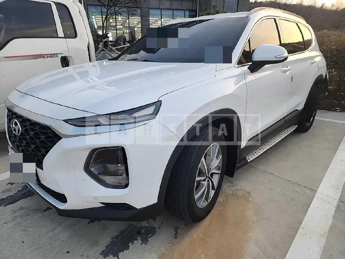 Photo 2 of 20: 2018 Hyundai Santa Fe 2.2, VIN KMHS281CBKU107302 — Korean insurance auction