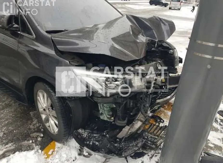 Photo 2 of 9: 2020 Kia Carnival, VIN KNAME81ABLS641559 — Korean insurance auction
