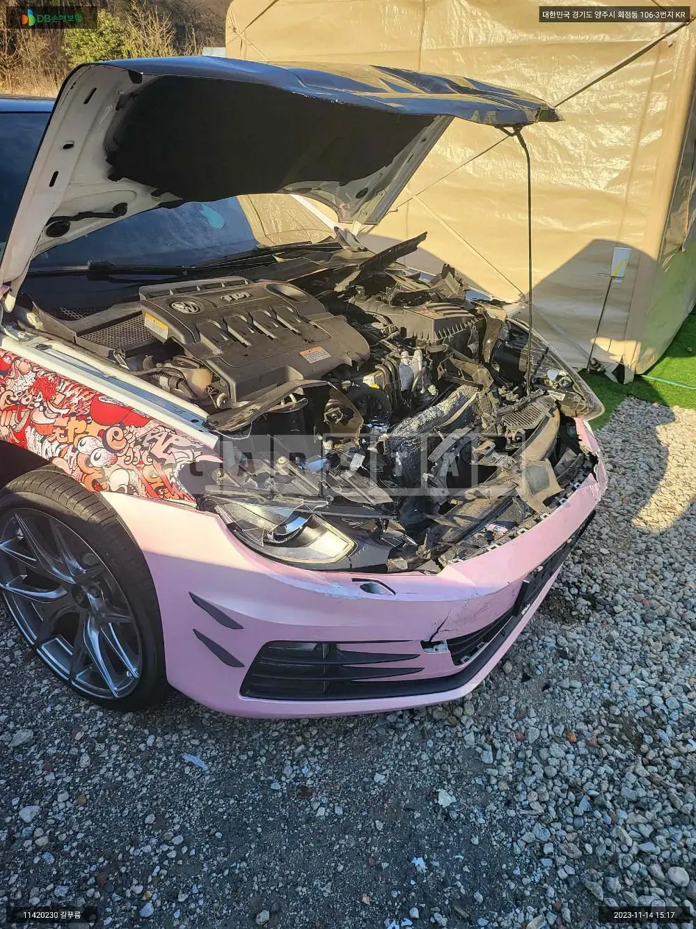Photo 2 of 15: 2015 Volkswagen Sirocco 2.0 TDI R-Line, VIN WVWZZZ13ZFV016794 — Korean insurance auction