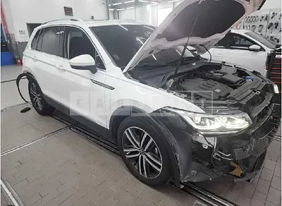 Photo 1 of 18: 2023 Volkswagen Tiguan 2.0 TDI 4MOTION — Korean insurance auction