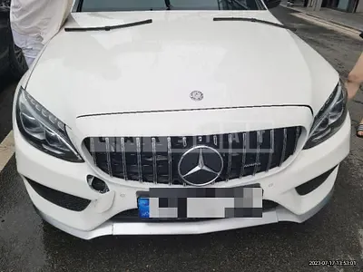 Photo 1 of 9: 2017 Mercedes-Benz C43 4Matic, VIN WDDWF6EB5HF472246 — Korean insurance auction