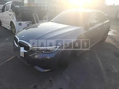 Photo 1 of 19: 2021 BMW 320i, VIN WBA5X5101NFL75426 — Korean insurance auction