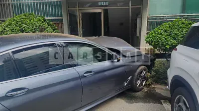 Photo 1 of 8: 2018 BMW 530i xDrive, VIN WBAJD9107JG971675 — Korean insurance auction
