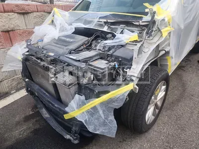 Photo 1 of 24: 2016 Hyundai Santa Fe, VIN KMHSW81UDHU727766 — Korean insurance auction