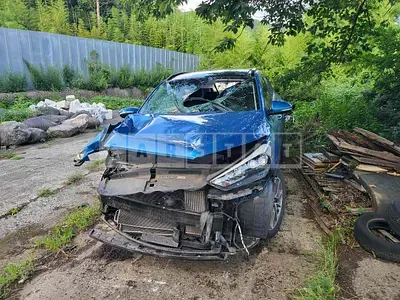 Photo 1 of 22: 2017 Hyundai Tucson, VIN KMHJ3815GJU525466 — Korean insurance auction