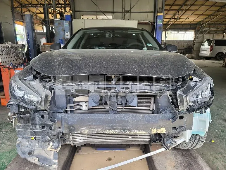 Photo 2 of 19: 2015 Infiniti Q50 2.2d — Korean insurance auction