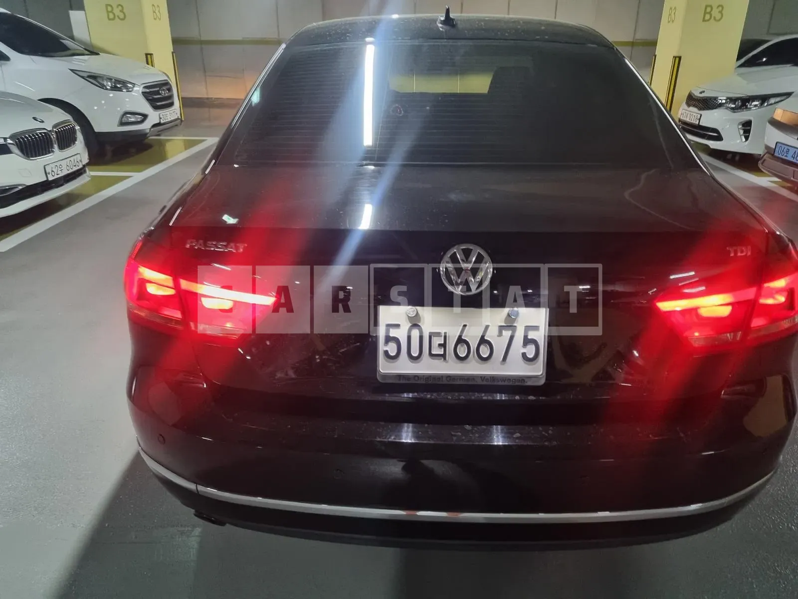 Photo 2 of 6: 2015 Volkswagen Passat 2.0 TDI — Korean insurance auction