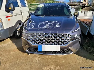 Photo 1 of 7: 2023 Hyundai Santa Fe TM 1.6 (Hybrid), VIN KMHS3811BPU076803 — Korean insurance auction