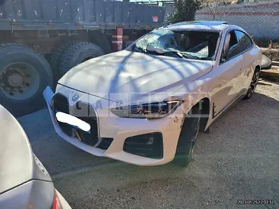 Photo 1 of 48: 2022 BMW i4, VIN WBY71AW08NFM99903 — Korean insurance auction