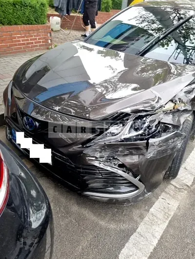 Photo 1 of 16: 2022 Toyota Camry Hybrid LE, VIN JTNBA1HK0N3006531 — Korean insurance auction