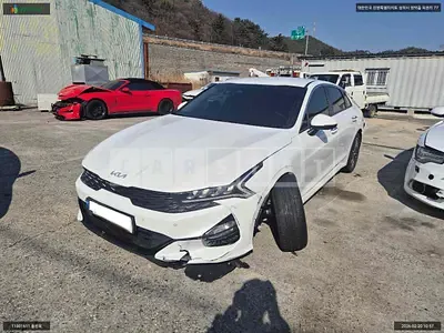 Photo 1 of 8: 2022 Kia K5, VIN KNAG341ABNA179795 — Korean insurance auction