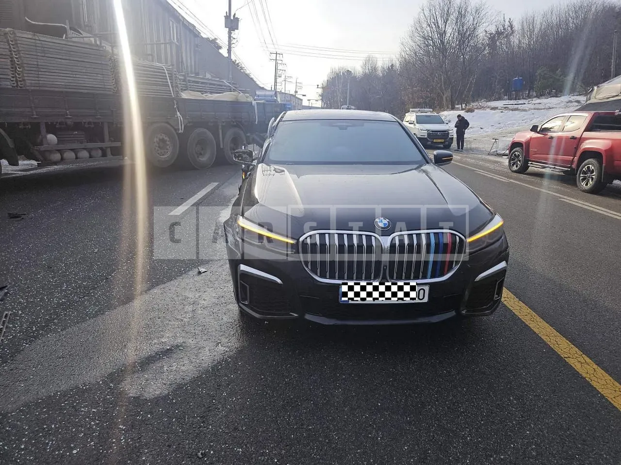 Photo 2 of 40: 2019 BMW 730Ld xDrive M Sport, VIN WBA7V4102LBM64242 — Korean insurance auction