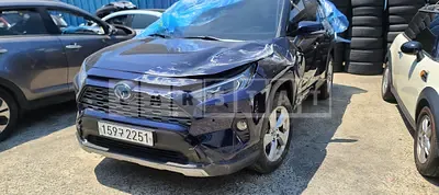 Photo 1 of 9: 2022 Toyota RAV4 Hybrid AWD, VIN JTMDWRFV6MD132010 — Korean insurance auction