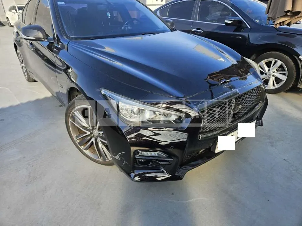 Photo 2 of 11: 2015 Infiniti Q50 2.2d — Korean insurance auction
