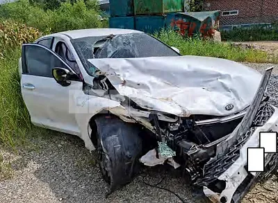 Photo 1 of 6: 2020 Kia K5, VIN KNAG641BBLA021711 — Korean insurance auction