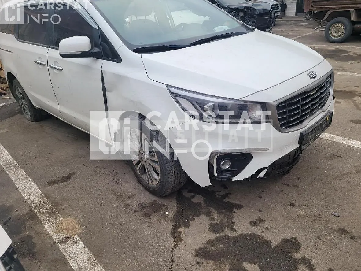 Photo 2 of 13: 2019 Kia Carnival, VIN KNAMB81ABKS592317 — Korean insurance auction