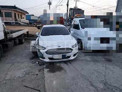 Photo 1 of 10: 2015 Ford Mondeo 2.0, VIN WF0DXXWPCFFD58487 — Korean insurance auction