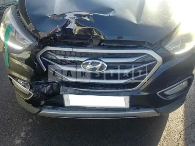 Photo 1 of 25: 2015 Hyundai Tucson, VIN KMHJT81VBFU055430 — Korean insurance auction