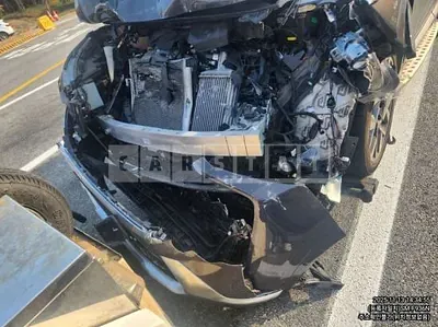 Photo 1 of 11: 2021 Hyundai Santa Fe, VIN KMHS581HHMU324778 — Korean insurance auction
